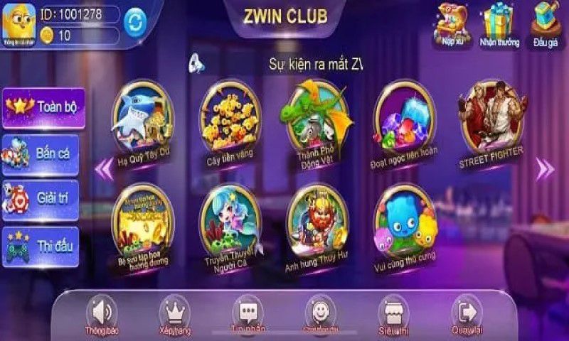 Ưu điểm cổng game ZWin Club