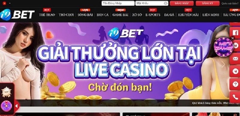 Game bài trực tuyến- live casino siêu hấp dẫn tại I9bet